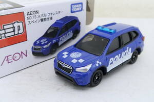 トミカ AEON SUBARU FORESTER POLICIA スバル フォレスター スペイン警察仕様 箱付 TOMICA コレ