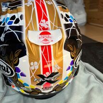 ARAI アライ RX-7X NAKAGAMI GP2 59-60cm L バイク ヘルメット ナカガミ MotoGP SS スポーツバイク サーキット レーサー 2輪用_画像5