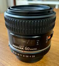 【中古美品】PENTAX ペンタックス SMC PENTAX-D FA 50mm F2.8 MACRO_画像1