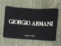 ジョルジオアルマーニ レーヨン リネン 混 スーツ セットアップ サイズ44 メンズ グレー GIORGIO ARMANI_画像4