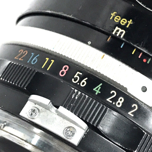 Nikon NIKKOR-N・C Auto 1:2 28mm カメラレンズ Fマウント マニュアルフォーカス QG052-43の画像3