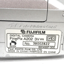 FUJIFILM FINEPIX A202 コンパクトデジタルカメラ フジフィルム ファインピクス_画像7