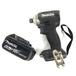 makita TD170D 18V rechargeable impact driver operation verification ending battery attaching 