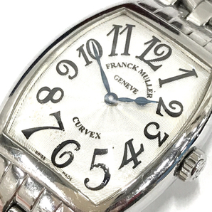 フランクミュラー トノウ・カーベックス ボーイズ 7502QZ クォーツ 腕時計 ホワイト文字盤 付属品あり FRANCK MULLERの画像1