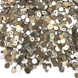 1円 日本古銭 中国古銭 硬貨 コイン 紙幣 貨幣 等 大量セット 総重量 約17Kg まとめ セット 骨董 ビンテージの画像5