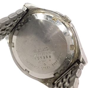 セイコー ロードマチック デイデイト 自動巻 オートマチック 腕時計 メンズ 純正ブレス グリーン文字盤 QR052-225の画像2