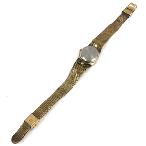 ロンジン デイト 自動巻 オートマチック 腕時計 レディース ゴールドカラー 不動品 ジャンク品 LONGINES QR052-263の画像5