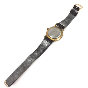 セイコー スポーツマチック 手巻き 機械式 腕時計 ホワイト文字盤 稼働品 社外ベルト J14092E QR052-217の画像6