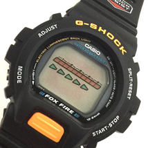 カシオ Gショック FOX FIRE クォーツ 腕時計 DW-6600B メンズ 未稼働品 ファッション小物 QR052-163_画像1