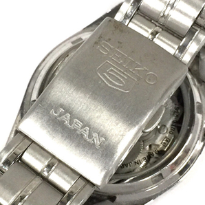 セイコー 5 自動巻 オートマチック デイデイト 腕時計 7S26-03B0 稼働品 純正ブレス ファッション小物 QR052-111の画像7