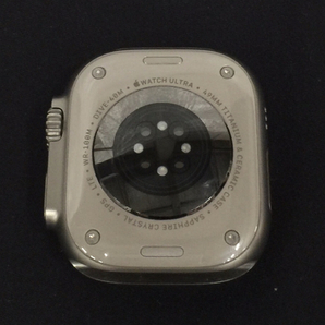 1円 Apple Watch Ultra2 49mm GPS+Cellularモデル MRF43J/A A2986 チタニウムケース スマートウォッチ 本体の画像3