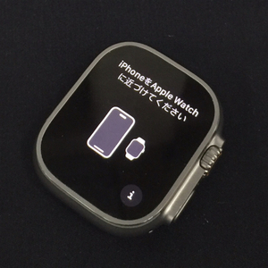 1円 Apple Watch Ultra2 49mm GPS+Cellularモデル MRF43J/A A2986 チタニウムケース スマートウォッチ 本体