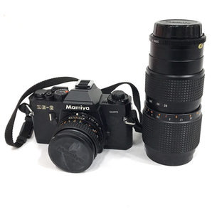 MAMIYA ZE-2 MAMIYA-SEKOR E 1:1.7 50mm 含む 一眼レフ フィルムカメラ レンズ セット QR052-427の画像1