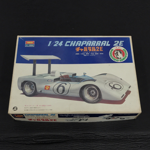  Imai 1/24 tea palaru2E CHAPARRAL 2E plastic model instructions out box attaching that time thing Vintage 