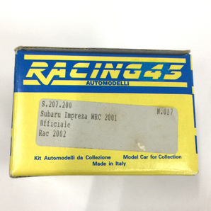 RACING43 S.207.200 Subaru Impreza WRC 2001 Ufficiale Rac 2002 他 ホビー おもちゃ 計4点 セットの画像5