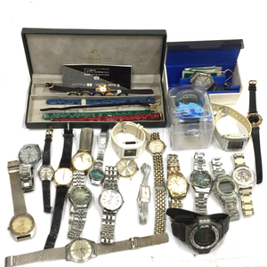  Casio Protrek other Tecnos Gold shield Seiko Dolce etc. machine quartz wristwatch summarize set 