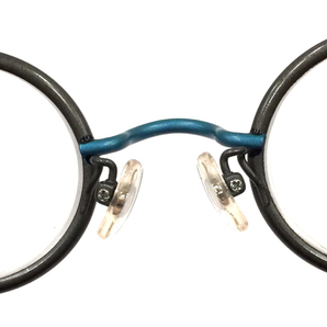 1円 カムロ 眼鏡 メガネ めがね 419P/631P グラデなし 度あり アイウェア 保存ケース付き 現状品 KAMUROの画像4