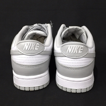 新品同様 ナイキ ダンク LOW レトロ NIKE DUNK LOW RETRO 26.5cm スニーカー 白 グレー 未使用品 付属品あり NIKE_画像4