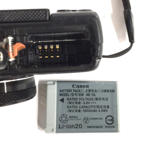 1円 CANON G7X 8.8-36.8mm 1:1.8-2.8 コンパクトデジタルカメラ C201529の画像6