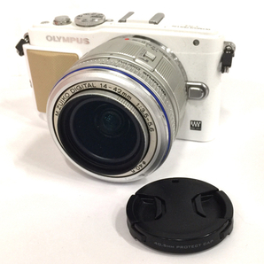 1円 OLYMPUS PEN Lite E-PL5 14-42mm 1:3.5-5.6 ミラーレス一眼 デジタルカメラ C210833の画像2