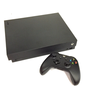 1円 Microspft Xbox One X ゲーム機 本体 通電確認済み 付属品有り
