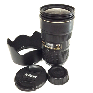 1円 Nikon AF-S NIKKOR 24-70mm 1:2.8E ED カメラレンズ Fマウント オートフォーカス C152106