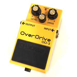 BOSS ボス OD-3 OverDrive オーバードライブ エフェクター 音響 オーディオ 通電動作確認済 QR052-58