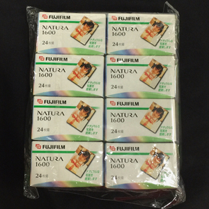 1 jpy unused Fuji Film FUJIFILM NATURA 1600 24 sheets . film summarize set Junk L291555
