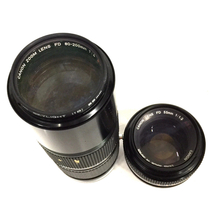 1円 Canon F-1 LENS FD 55mm 1:1.2 S.S.C. 含む 一眼レフフィルムカメラ レンズ セットマニュアルフォーカス_画像7