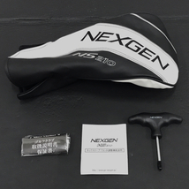 ネクスジェン NS210 10.5° ドライバー EI-F NS210-D FLEX不明 ヘッドカバー付き レンチ付き NEXGEN_画像9