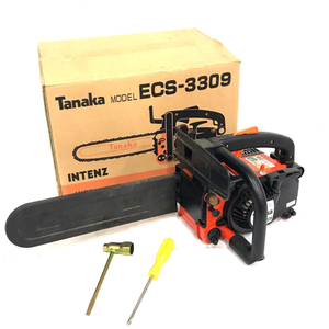 Tanaka ECS-3309 タナカ エンジンチェーンソー 木工用 動作未確認 QR053-187