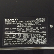 1円 SONY WALKMAN WM-F202 WM-550C 含む カセットプレーヤー まとめ セット_画像9
