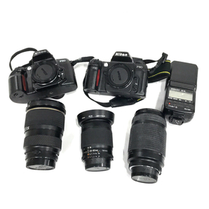 1円 Nikon F80 F60 AF NIKKOR 70-300mm 1:4-5.6 28-80mm 1:3.5-5.6 D 含む カメラ まとめ セットの画像1