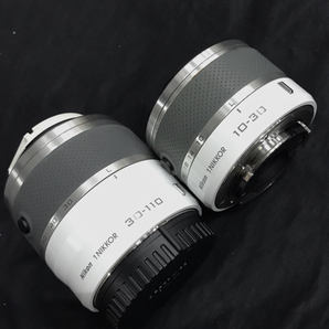 Nikon 1 J1 J2 1 NIKKOR 10-30mm 1:3.5-5.6 VR 含む ミラーレス一眼カメラ レンズ セットの画像10