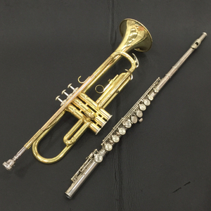1 иен Yamaha YTR2310 труба 11C4 мундштук день труба FL-23 флейта 2 позиций комплект A11775 Junk 