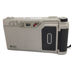 RICOH GR1 28mm 1:2.8 シルバー コンパクトフィルムカメラ 通電確認済みの画像3