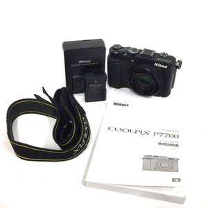 1円 Nikon COOLPIX P7700 6.0-42.8mm 1:2-4 コンパクトデジタルカメラ 通電確認済み