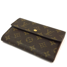 ルイヴィトン M61202 モノグラム ポルト トレゾール エテュイ パピエ 三つ折り財布 ブラウン系 LOUIS VUITTON_画像3