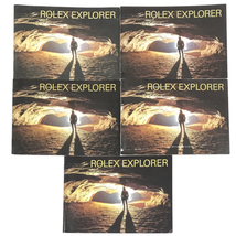 送料360円 【付属品のみ】ロレックス 時計用 純正品 EXPLORER エクスプローラー 2002年~2004年 冊子 計5点 同梱NG_画像1