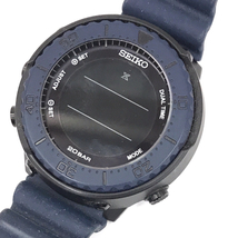 セイコー プロスペックス ナノ・ユニバース コラボ ソーラー 腕時計 S802-00B0 未稼働品 ネイビー 付属品あり_画像1