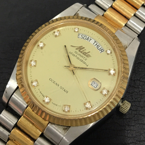 MIDOmido- Ocean Star quartz day date wristwatch men's not yet operation goods original breath fashion accessories 