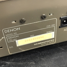 DENON CDR-1000 CDレコーダー CDデッキ 通電確認済み オーディオ機器_画像7