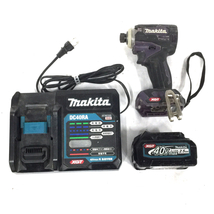 makita TD001G 40V 充電式インパクトドライバ 電動工具 動作確認済み_画像1