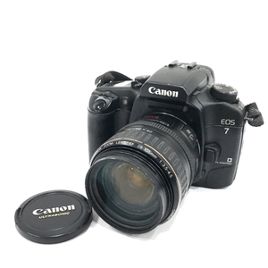 1円 Canon EOS 7 ZOOM LENS EF 28-105mm 1:3.5-4.5 一眼レフフィルムカメラ レンズ オートフォーカス C010045