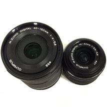 1円 OLYMPUS OM-D E-M5 14-42mm 1:3.5-5.6 40-150mm 1:4-5.6 ミラーレス一眼 デジタルカメラ C021412_画像8