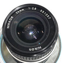 1円 Nikon NIKKOR 24mm 1:2.8/ZOOM-NIKKOR 28-45mm 1:4.5/Micro-NIKKOR 55mm1:3.5 等 含む カメラ レンズ まとめ_画像2