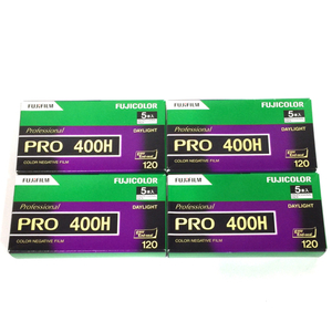 1 jpy unused FUJIFILM FUJICOLOR Professional PRO400H 5ps.@×4 box summarize set Junk C262138