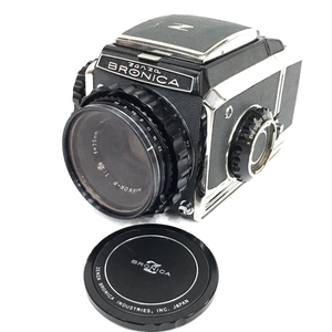 ZENZA BRONICA S2 Nikon NIKKOR-P 1:2.8 7.5cm 1:4 200mm 中判カメラ フィルムカメラ マニュアルフォーカス