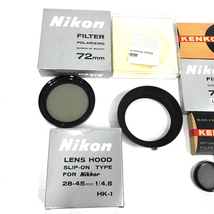 1円 Nikon HN-13/HK-6/AF-1/HK-1/Kenko P.L 等 含む ニコン ケンコー レンズ フィルター 等 まとめ セット_画像4