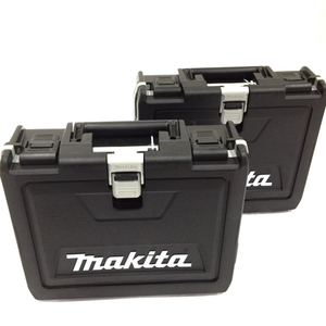 新品同様 makita TD173DRGXB 充電式インパクトドライバ ブラック 2点セット 電動工具 未使用